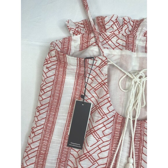 $150 Dolce Vita Women's White Hadley Sleeveless 100% cotton Shift Dress Sz Small - Picture 11 of 13